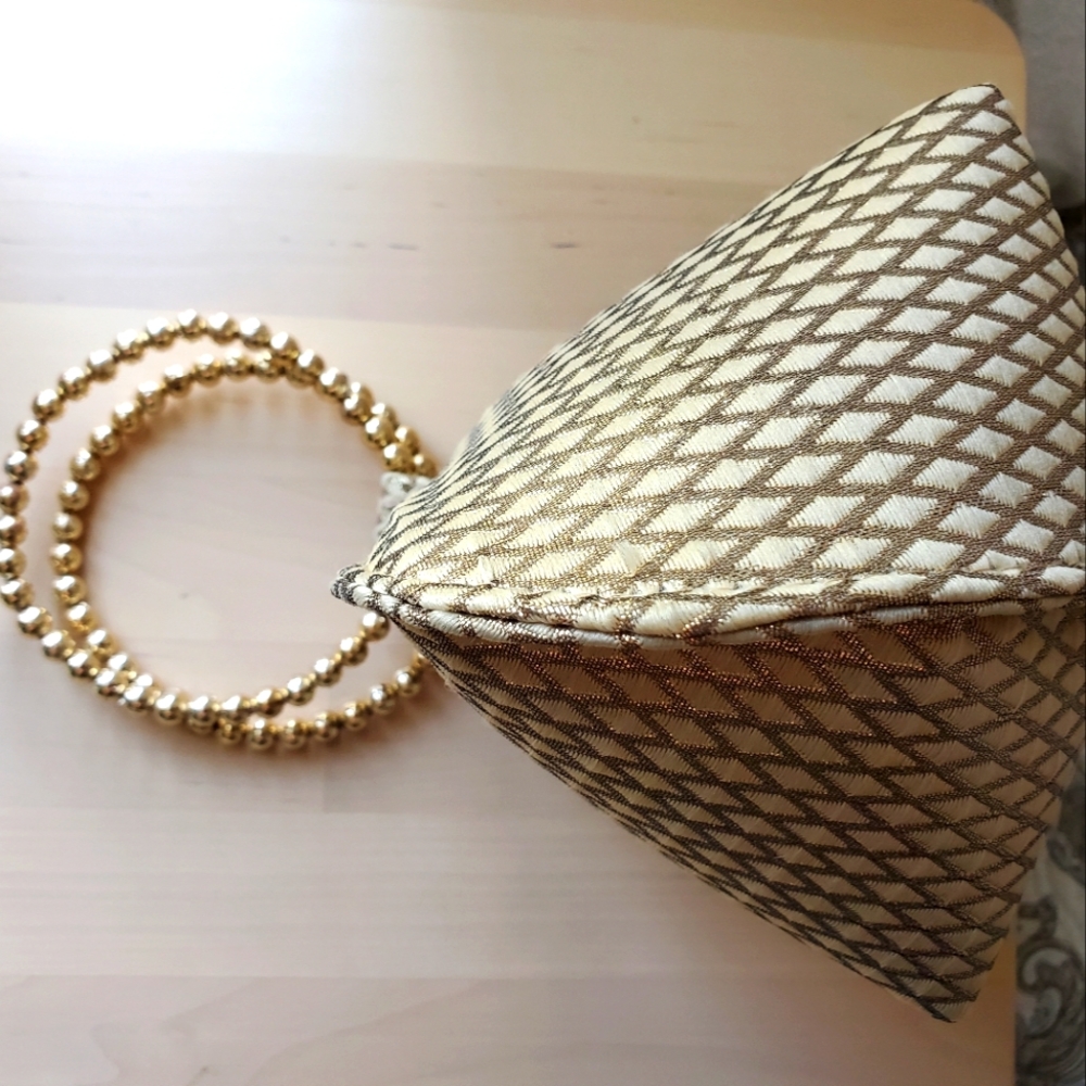 Ethnic gold purse
